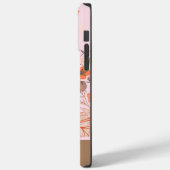 植物性エレガントフローラパーソナライズされた卒業 Case-Mate iPhoneケース (裏面 / 左)