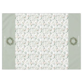 植物性エレガントモダン家族贈与用の装飾品 テーブルクロス (正面(横))