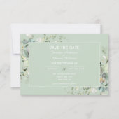 植物性エレガントユーカリ多肉色 セーブザデート (正面)