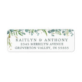 植物性エレガントユーカリ植栽 ラベル (正面)