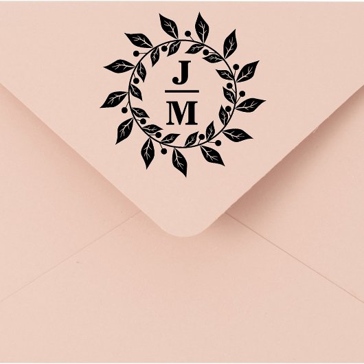 植物性エレガントリースモノグラ結婚ム病 ラバースタンプ