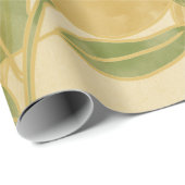 植物性エレガントレモンの緑 ラッピングペーパー (ロールコーナー)