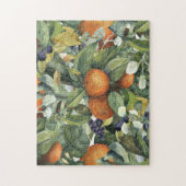 植物性エレガント柑橘類 ジグソーパズル (縦)