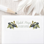 植物性オリーブの枝 ラベル (インサイチュ)