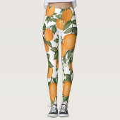 植物性オ鮮やかレンジシトラスサマークレメンチン レギンス (正面)