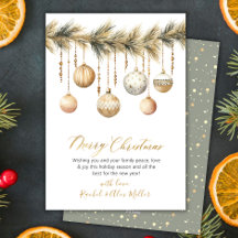 植物性ガラスオーナメントノンフォトメリークリスマス