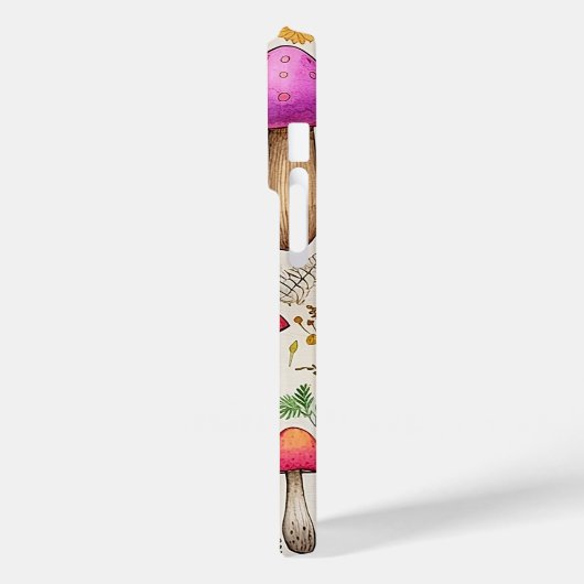 植物性キノコ Case-Mate iPhoneケース (裏面 / 左)