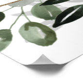 植物性クラシックデザイン ポスター (角)