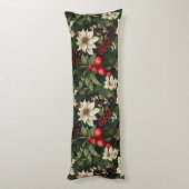 植物性クリスマスパターン ボディピロー (裏面 (縦))