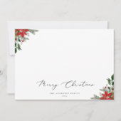植物性クリスマスフォト シーズンカード (正面)