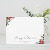 植物性クリスマスフォト シーズンカード (スタンド正面)