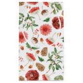 植物性クリスマス抱き枕 スモールペーパーバッグ (裏面)