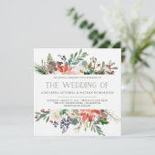 植物性クリスマス |休日結婚の 招待状 (スタンド正面)