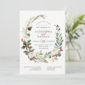 植物性クリスマス |休日結婚の 招待状 (スタンド正面)