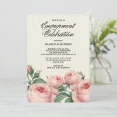 植物性グラマー|婚約パーティ招待状 招待状 (スタンド正面)