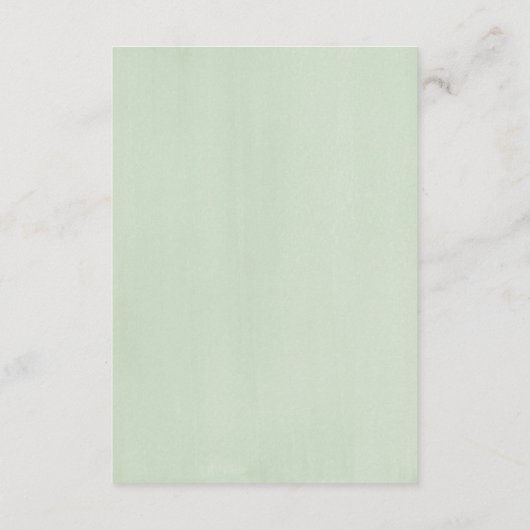 植物性グリーンパープル多肉性結婚詳細 エンクロージャーカード (裏面)