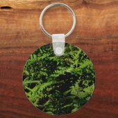 植物性グリーンフォレストフロアーシダ キーホルダー (正面)