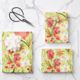 植物性グリーンラッピング紙シート ラッピングペーパーシート