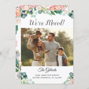 植物性サンゴフローラ引っ越し祝いパーティーパーティー写真 招待状