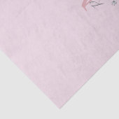 植物性シックな赤面ピンクの水色フローラ 薄葉紙 (詳細)