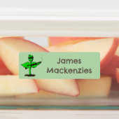 植物性シボルおもしろい植物パーソナライズされた漫画 ラベル (貼付)