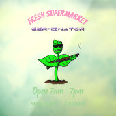 植物性シボルおもしろい植物 ウィンドウサイン (シート3)