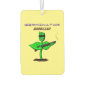 植物性シボルおもしろい植物 カーエアーフレッシュナー (裏面)