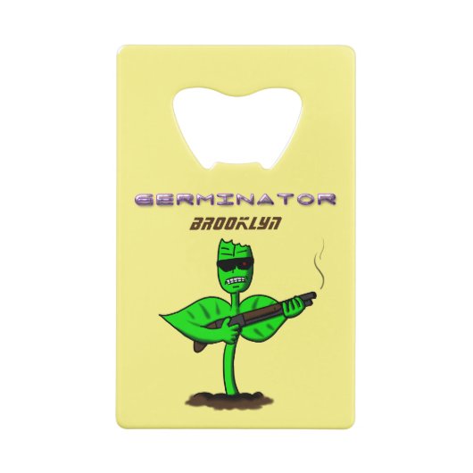 植物性シボルおもしろい植物 クレジットカード栓抜き (裏面)