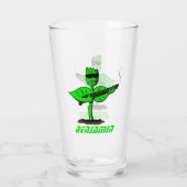 植物性シボルおもしろい植物 タンブラーグラス (裏面)