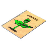 植物性シボルおもしろい植物 ノートブック (左側)