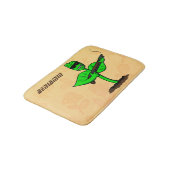 植物性シボルおもしろい植物 バスマット (アングル)