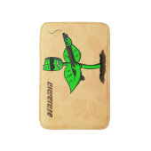 植物性シボルおもしろい植物 バスマット (正面縦)