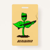 植物性シボルおもしろい植物 バッジ (裏面)