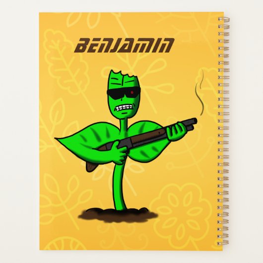 植物性シボルおもしろい植物 プランナー手帳 (裏面)