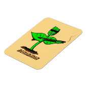 植物性シボルおもしろい植物 マグネット (左側)