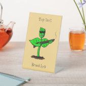 植物性シボルおもしろい植物 台座サイン (インサイチュ)