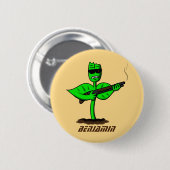 植物性シボルおもしろい植物 缶バッジ (正面&裏面)