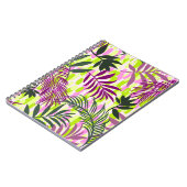 植物性シームレスパターンと幾何学的なsh ノートブック (左側)