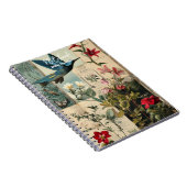 植物性スタイルコラージュデザイン ノートブック (右側)