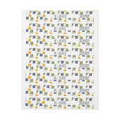 植物性ディティフローラ結婚グリーンリーのロゴ ラップアラウンドラベル (シート)