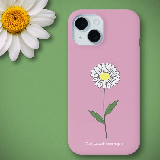 植物性デイジーフラワーピンク Case-Mate iPhoneケース