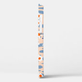 植物性デイジー:ヴィンテージシームレスなパターン。 Case-Mate iPhoneケース (裏面 / 左)