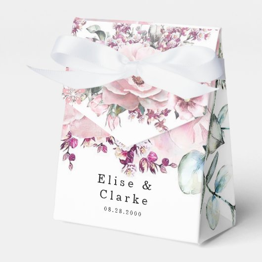 植物性バラ金ゴールドフローラユーカリ結婚ス フェイバーボックス (正面サイド)