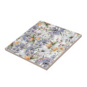 植物性パステルカラー野花サマーフローラ タイル (側面)