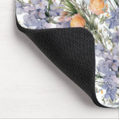 植物性パステルカラー野花サマーフローラ マウスパッド (コーナー)