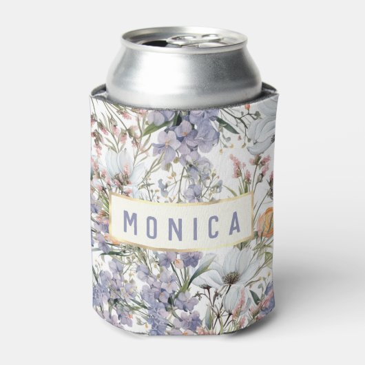 植物性パステルカラー野花サマーフローラ 缶クーラー (缶正面)