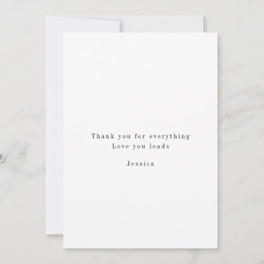 植物性パーソナライズされたモノグラムすごいママ (裏面)