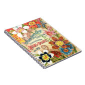 植物性ビクトリアンスパークフローラ手帳 ノートブック (右側)