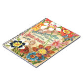 植物性ビクトリアンスパークフローラ手帳 ノートブック (左側)