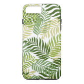 植物性ファーン葉の模様が白 Case-Mate iPhoneケース (裏面)